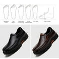 thumbnail image 5 of Zupora Men's Slip-on Loafer Classical Business Dress Shoes Soft Leather Dress Shoes Casual Walking Shoes Sneaker for Men, Euro Size 38-48, 5 of 5
