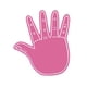 thumbnail image 5 of Guantes de mano de espuma s de Eva, de espuma , mano de porristas divertida y cómoda para juegos, reuniones atléticas, fiesta al rosa, 5 of 8
