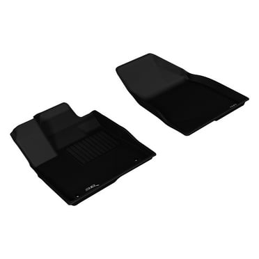 3D MAXpider KAGU Floor Mat (BLACK) compatible with TOYOTA HIGHLANDER 2014-2019 - Front Row