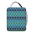 thumbnail image 5 of Colorful Checkered Insulated Lunch Box Teen Reusable Lunch Tote Bag with Detachable Handle Cooler Tote Bag School Travel, 5 of 5