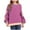 Purple, variant on Ccpelsie Girl Sweater Toddler Kids Warm Crewneck Sweatshirt Pullover Fall Winter Clothes Outfits for Kids(Green,6-7 Years)