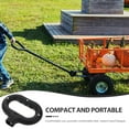 thumbnail image 3 of Luxshiny 1 Set Plastic Camping Wagon Handle Replacement Robust Black Accessory For Friends Outdoor Activities, 3 of 8