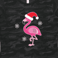 thumbnail image 4 of Inktastic Christmas Holiday Cute Flamingo Women's T-Shirt, 4 of 5
