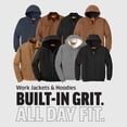 thumbnail image 6 of CornerStone Unisex Heavyweight Sherpa Lined Hooded Fleece Jacket | Zip Hoodie for Men & Women, Casual Sweatshirt, 6 of 6