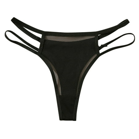 Bigersell Women Underwear Clearance Womens Underwear Boy Shorts Panty Style P-37 Cotton Boyshort Panties Cotton Thongs Ladies Briefs Mid Waist Women s Bikini Panties Black S