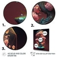 thumbnail image 3 of Designart Hexagon Bonsai Tree II Canvas Wall Art, 3 of 5