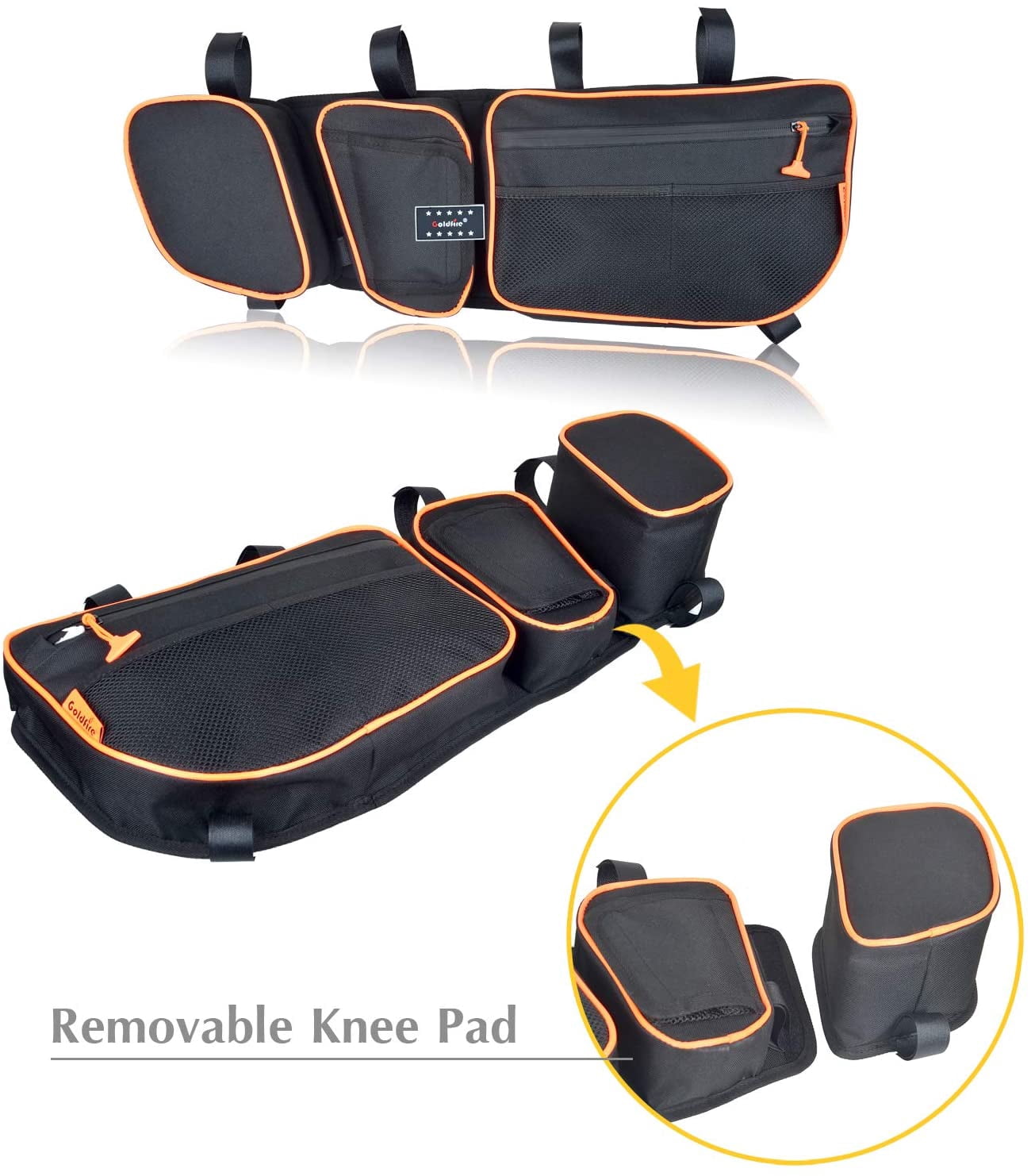 UTV Accessories Side Storage Door Bag Front Upper Door Bags Car Organizer Fits For Can Am Maverick X3 XDS Canam Max R 4x4 Turbo