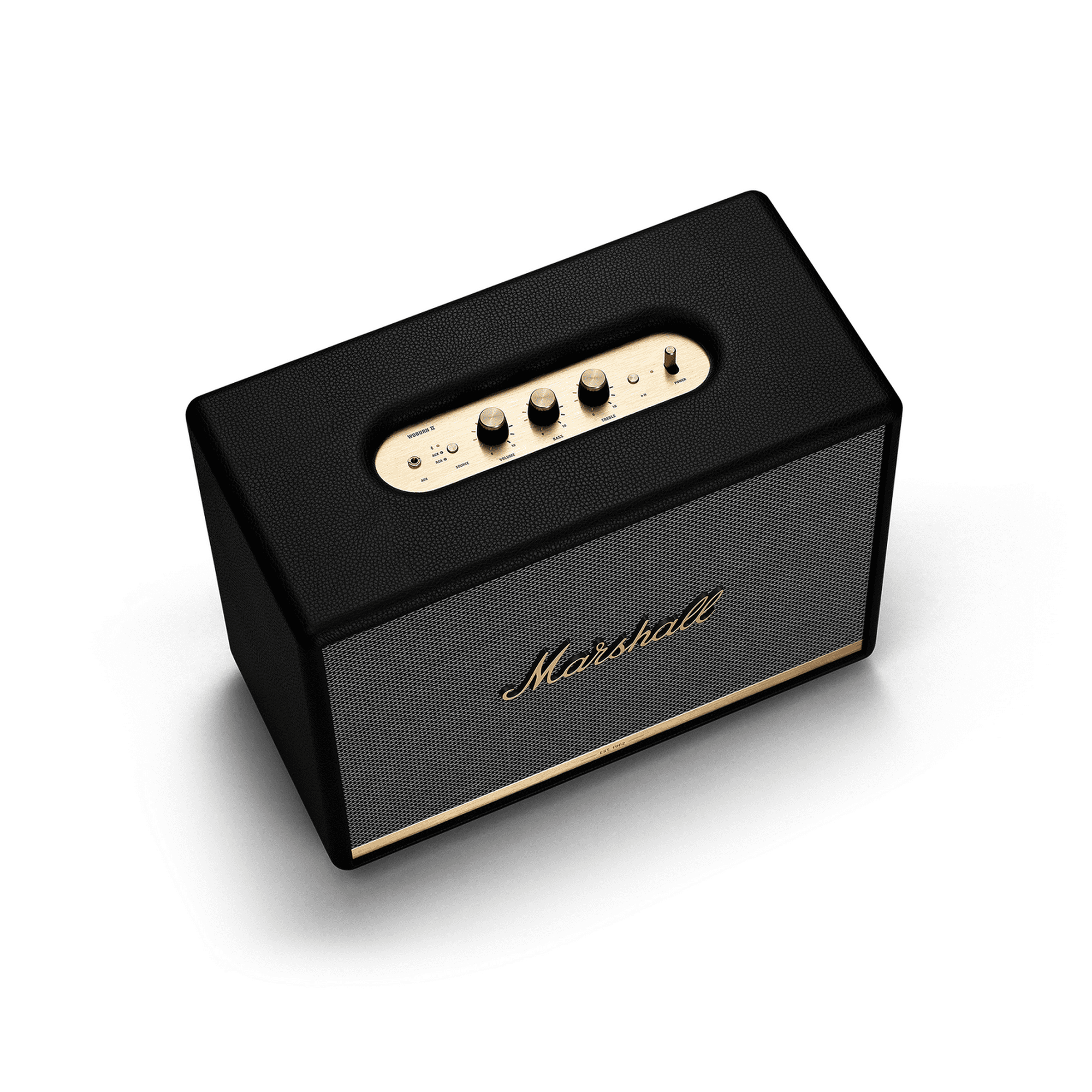 Marshall WOBURN2 ブラック Marshall Woburn II Powered Bluetooth Speaker with Two 15 watt Amps