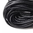 thumbnail image 3 of Cordón de cuero Zulema redondo negro auténtico 10 yardas 2 mm para manualidades de joyería DIY, 3 of 6