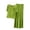 Army Green, variant on WMTBSRSW Ruffle Pajamas Sets Women 2 Piece Sleepwear Lightweight Short Sleeve Sleep Tops and Capris Soft Modal Pjs Set Pink XX-Large