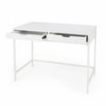 thumbnail image 4 of Modern Glossy White Desk, 4 of 8