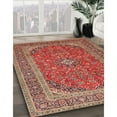 thumbnail image 2 of Ahgly Company Indoor Rectangle Traditional Light Copper Gold Medallion Area Rugs, 5' x 8', 2 of 6