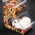 thumbnail image 3 of Alimentador automático de acrílico para hámster, ZS-02, cuenco de alimentación para ardilla, erizo, conejillo de indias y pájaros, 3 of 8