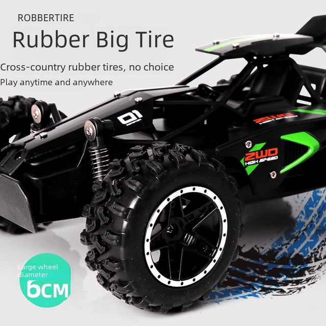 Vehículo todoterreno de control remoto de 2,4 G, coche de alta velocidad para niños, coche de juguete con control remoto de carga para niños, coche de control remoto para niños