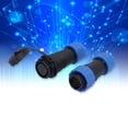 thumbnail image 4 of Enchufe impermeable, conector impermeable de montaje IP68, conector de alimentación industrial, enchufe de aviación meticulosamente diseñado, 4 of 14
