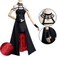 thumbnail image 3 of Disfraz de Spy X Family Anime Yor Forger, vestido, guantes, medias, tocado, pendientes, conjunto de trajes para fiesta de cosplay, código de producto 77401 S, 3 of 5