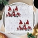 thumbnail image 4 of Servilletas desechables con estampados navideños de colores | Paquete de 20 | Servilletas de papel para fiestas de 33 x 33 cm | Decoración festiva para mesas | Pañuelos desechables para Navidad,, 4 of 8