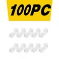 thumbnail image 2 of Collier de Fixation Transparent pour Organiseur de Câbles de Bureau Autoadhésif 100 Pcs, 2 of 9