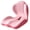 Pink, variant on Ergonomic Memory Foam Seat Cushion, L-Shaped with Lumbar Support and Tailbone Cutout, Five-Zone Design for Office Home Driving