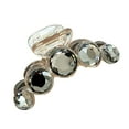 thumbnail image 2 of Windfall Women Hair Claw Clips, Shiny Barrette Headwear Non Slip Hair Clip Rhinestone Clamps Strong Hold Hair Catch Styling Accessories Ponytail Holder, 2 of 7