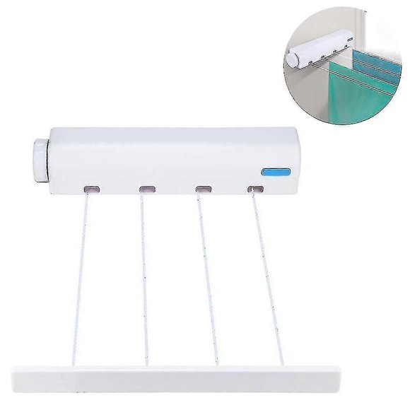 Spring Automatic Telescopic Four/five Thread Clothesline Drying Rack Towel Rack