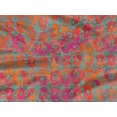 thumbnail image 5 of oneOone Rayon Light Red Fabric Batik Craft Projects Decor Fabric Printed By The Yard 56 Inch Wide, 5 of 6