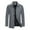 Gray, variant on Herrnalise Men's Autumn And Winter Style Business Woolen Overcoat Fashion Lining Thickened Overcoat Coat Black