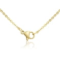 thumbnail image 3 of SuperJeweler Angelica Nameplate Necklace in Gold 16 inches All Names Available for Women, 3 of 3