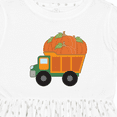 thumbnail image 4 of Inktastic Pumpkin Truck Thanksgiving Halloween Girls Toddler Dress, 4 of 5