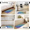 thumbnail image 6 of Honeii Rainbow Glitter Print Kitchen Mat [2 PCS] for Floor, Waterproof Non-Slip Rugs, Kitchen Decor,Standing Mat for Floor,Office, Sink, Laundry, 6 of 6