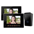 thumbnail image 1 of Night Looking Video Intercom Doorbell, Intercom Monitor Door Phone, For Public Buildings Private Clubs ANGGREK Como se muestra en la descripción, 1 of 8