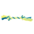 thumbnail image 1 of One Paw, Knotted Rope Chew Toy for Dogs, Tug of War, Green, 1 of 7