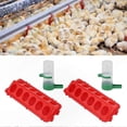 thumbnail image 5 of Automatic Chicken Water Feeder with Flip Top and Splash Proof Cover 2 Pack 140ML Poultry Equipment, 5 of 5