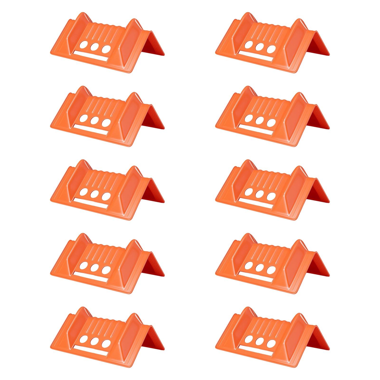 10 Pack Flatbed Edge Protectors Edge Corner Protector Heavy Duty Accessories PP Material for Cargo Load Shipping Truck