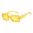 thumbnail image 2 of Driving Glasses Traveling Travel Summer Rectangle Sunglasses for Women Men Yellow, 2 of 9