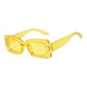 thumbnail image 2 of Gafas de conducción modernas, protección , gafas de sol para exteriores, mujeres, hombres, gafas de sol rectangulares para fiestas, niñas, damas, Amarillo Fernando anteojos de mujer, 2 of 8
