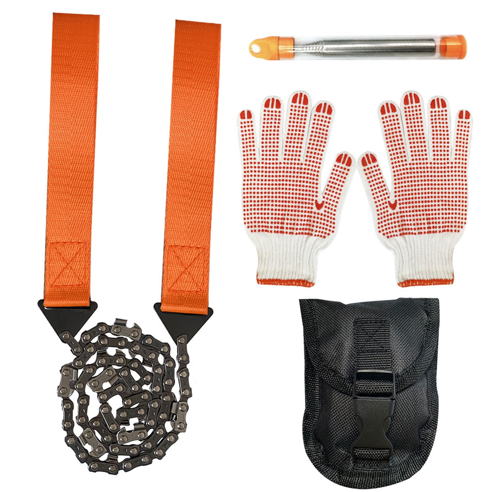 Survival ChainsawPocket Chainsaw with BagHandheld Chainsaw Survival Camping SawOutdoor