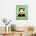 thumbnail image 2 of PIKWEEK  Inspirational Quotes Cute Panda Wall Art Prints, Girls Boys Gifts for Nursery Kids Bedroom Classroom Decor, 12x16 in, 2 of 4