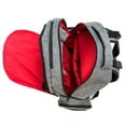 thumbnail image 5 of K-Cliffs Unisex Diaper Bag Backpack ,Travel Baby  Bag Multi-Function Maternity use with Cell Phone Pocket Changing Pad & Stroller adjustable Straps, Gray, 5 of 11