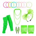 thumbnail image 1 of Conjunto de accesorios para disfraces, pulsera de vestir, accesorios para disfraces Verde Yuyangstore none, 1 of 8