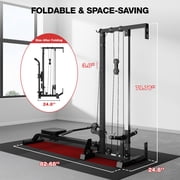 ALLVIATE Cable Crossover Machine,Lat Pull Down Machine Training for Home Gym Fitness,Wall Mounted Pulley Tower functional trainer with Adjustable 16 Positions Dual Pulley System