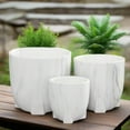 thumbnail image 6 of Myora Marble Tripod Planter Set (Set of 3), 6 of 10
