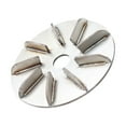 thumbnail image 2 of Baoblaze Hair Removing Disc Hair Scrapers Lightweight Steel Animal Hair Pigs Hair 9 Gears, 2 of 8