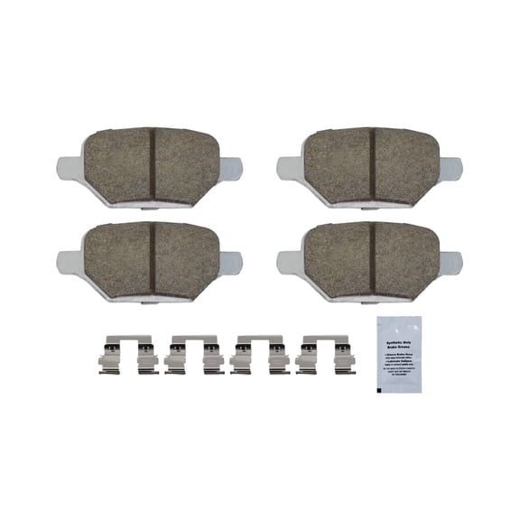 HUSCH Rear Ceramic Brake Pad Kit D2168 Fit For Buick Encore 2018-2022, For Chevrolet Trax 2018-2022