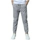 thumbnail image 2 of Ceisia Boys' Solid Cotton-Linen Blend Jogger Pants for Casual & Outdoor Wear Gray 4 Years Gifts, 2 of 3