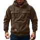 thumbnail image 1 of pstuiky Camisas casuales de manga larga para hombre, Suéter informal de moda para hombre, color liso, con capucha y manga larga camisetas de hombre xxl, 1 of 7