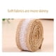 thumbnail image 4 of Cateissary Rollo de lino, artesanía, superficie lisa, cuerda de cáñamo, decoración de pared, tela de encaje, suministros para el hogar, Decoración del hogar 4cm, 4 of 6