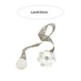 thumbnail image 5 of D-GROEE 1Pair Curtain Tiebacks, Magnetic Flower Curtain Clips Buckle, Simple and Elegant Modern Style Decorative Drapery Holdbacks Rope Holder for Home, Office, 5 of 7
