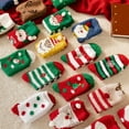 thumbnail image 4 of Dalrosia Christmas Fuzzy Socks with Clear Ball Fluffy Christmas Cozy Slipper Cabin Soft Winter Warm Fleece Socks for Women Teen Girls, 4 of 6