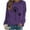 Purple, variant on Xdegoge Graphic Sweatshirts for Women Vintage Dandelion Pullover Tops Oversized Long Sleeve Crewneck Sweatshirt Casual Fall Fashion Outfits 2025